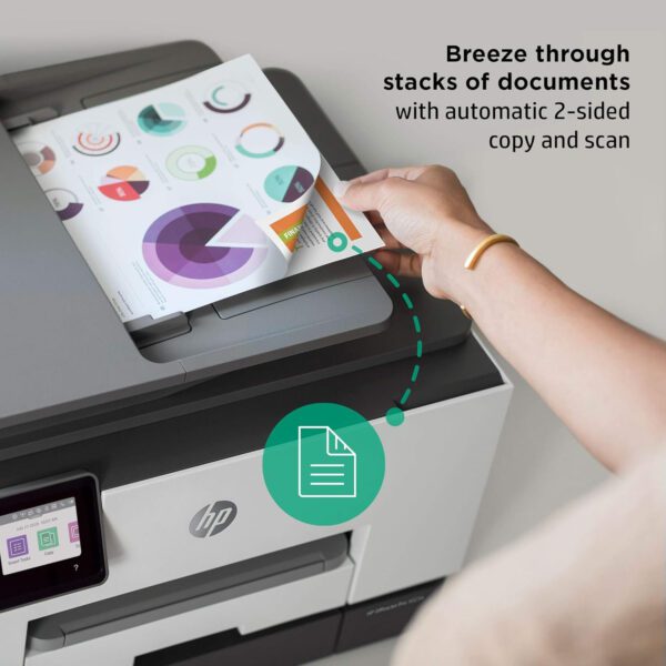 HP OfficeJet Pro 9135e All-in-One Printer, Color, Printer-for-Small Medium Business, Print, Copy, scan, fax, Wireless 3 months - Image 19